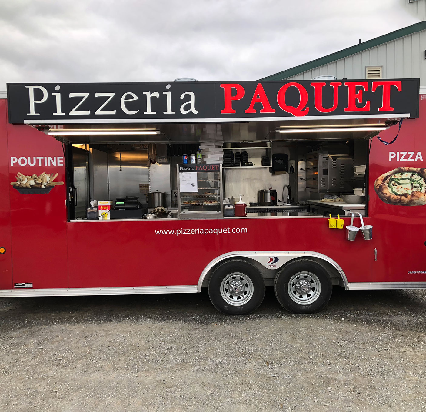 foodtruck Pizzéria Paquet